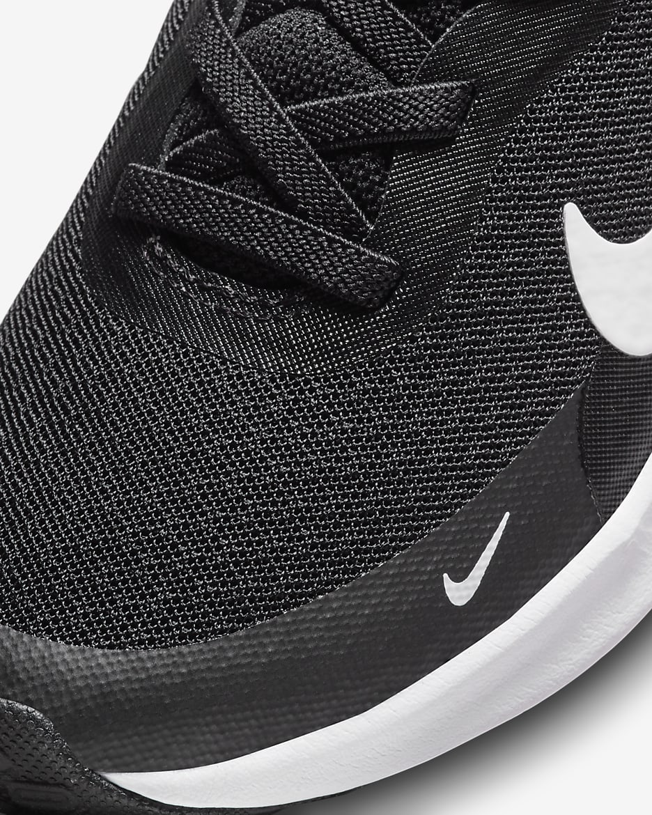 Nike Revolution 7 Schuh für jüngere Kinder - Schwarz/Weiß/Weiß