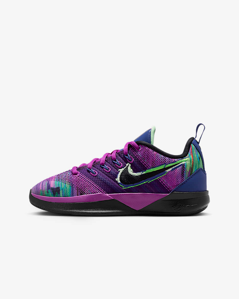 Sabrina 3 Older Kids' Basketball Shoes - Vivid Purple/Deep Night/Vapour Green/Black