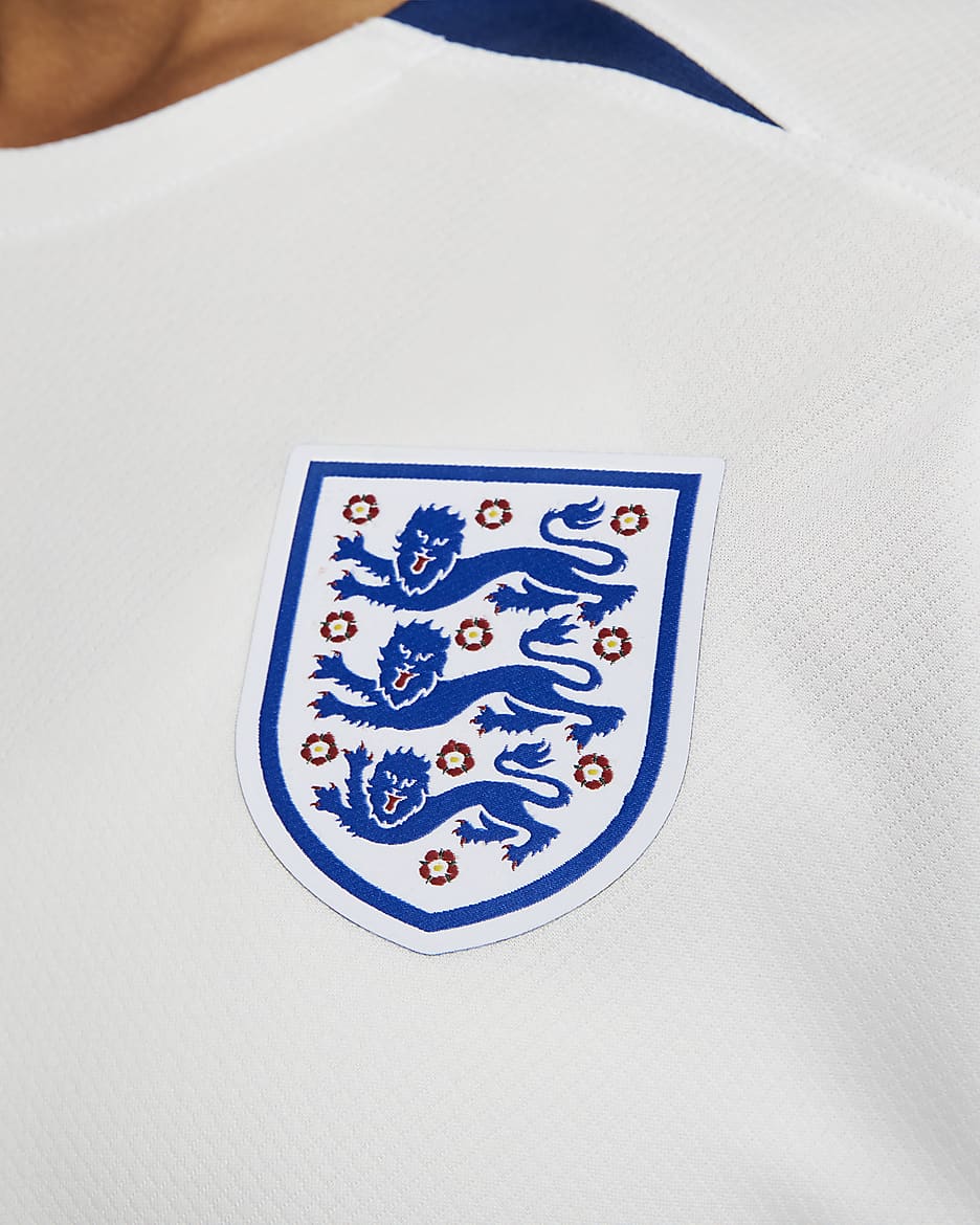 England 2023 Stadium Home Women's Nike Dri-FIT Football Shirt - Summit White/Gym Blue/Gym Blue