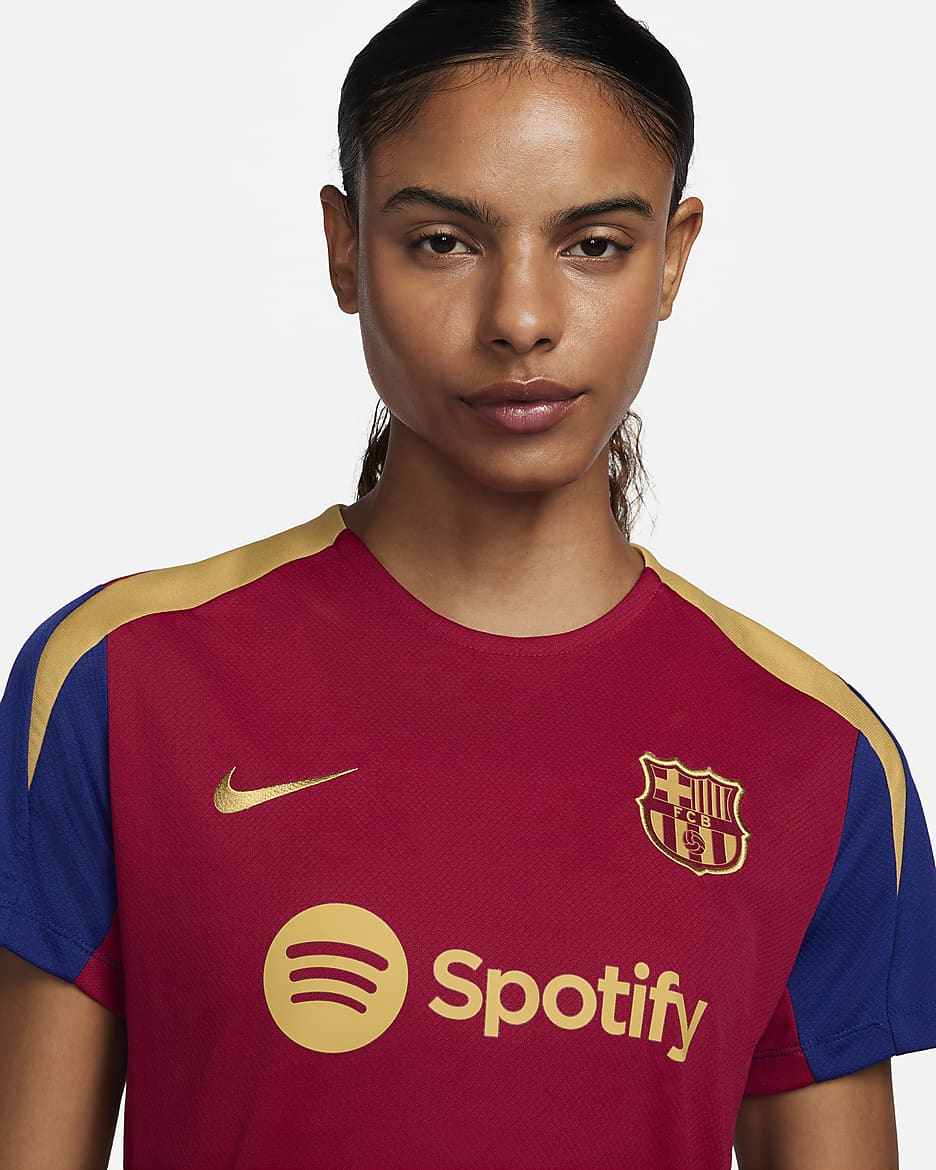 F.C. Barcelona Strike Women's Nike Dri-FIT Football Knit Top. Nike ZA