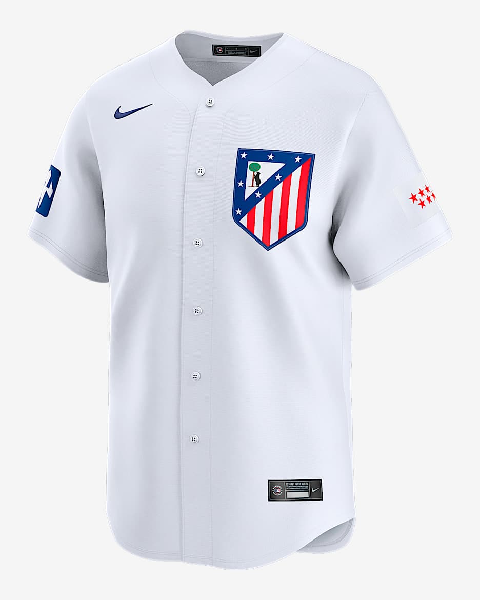 Jersey de fútbol Nike Dri-FIT ADV Limited para hombre Atlético de Madrid 2025 - Blanco
