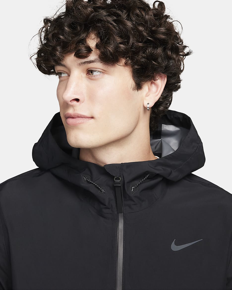 Nike Running Division Aerogami Men's Storm-FIT ADV Running Jacket - Black