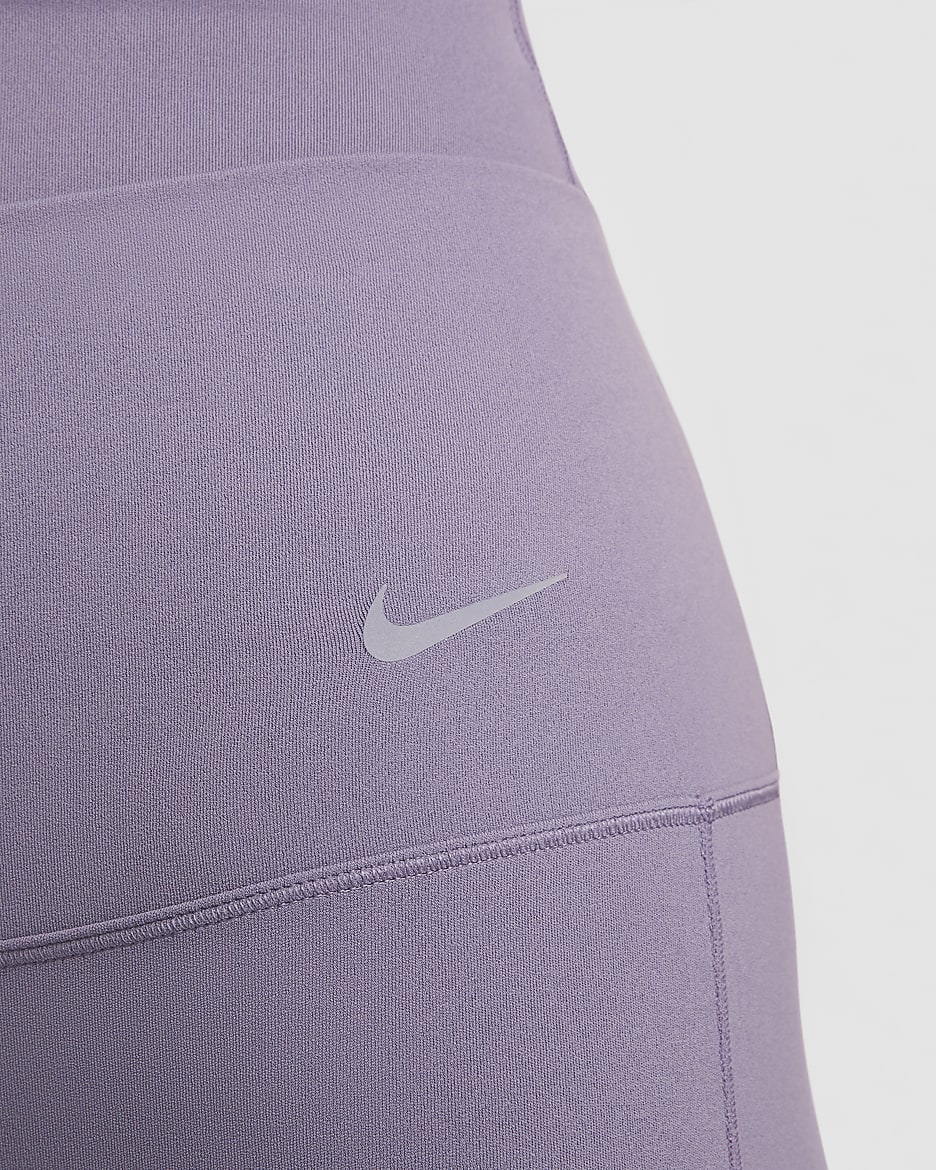 Legging évasé taille haute Nike Zenvy pour femme - Daybreak/Noir