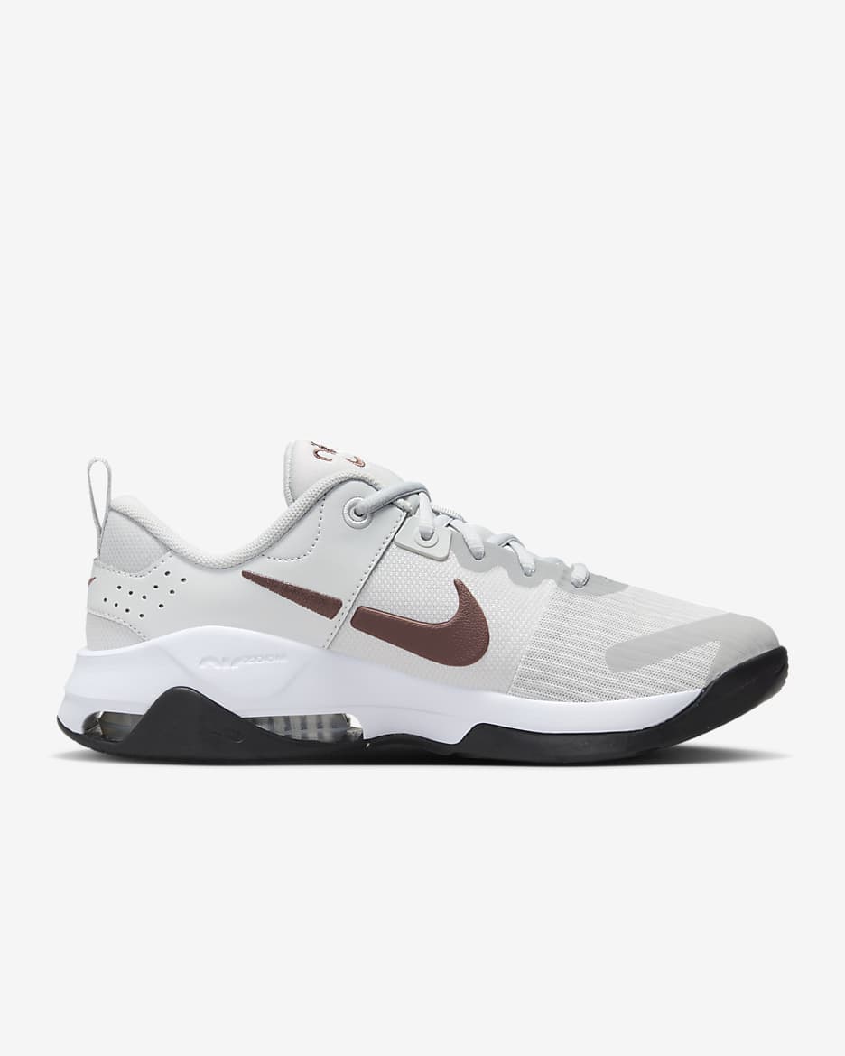 Nike Zoom Bella 6 Women's Workout Shoes - Photon Dust/White/Black/Smokey Mauve