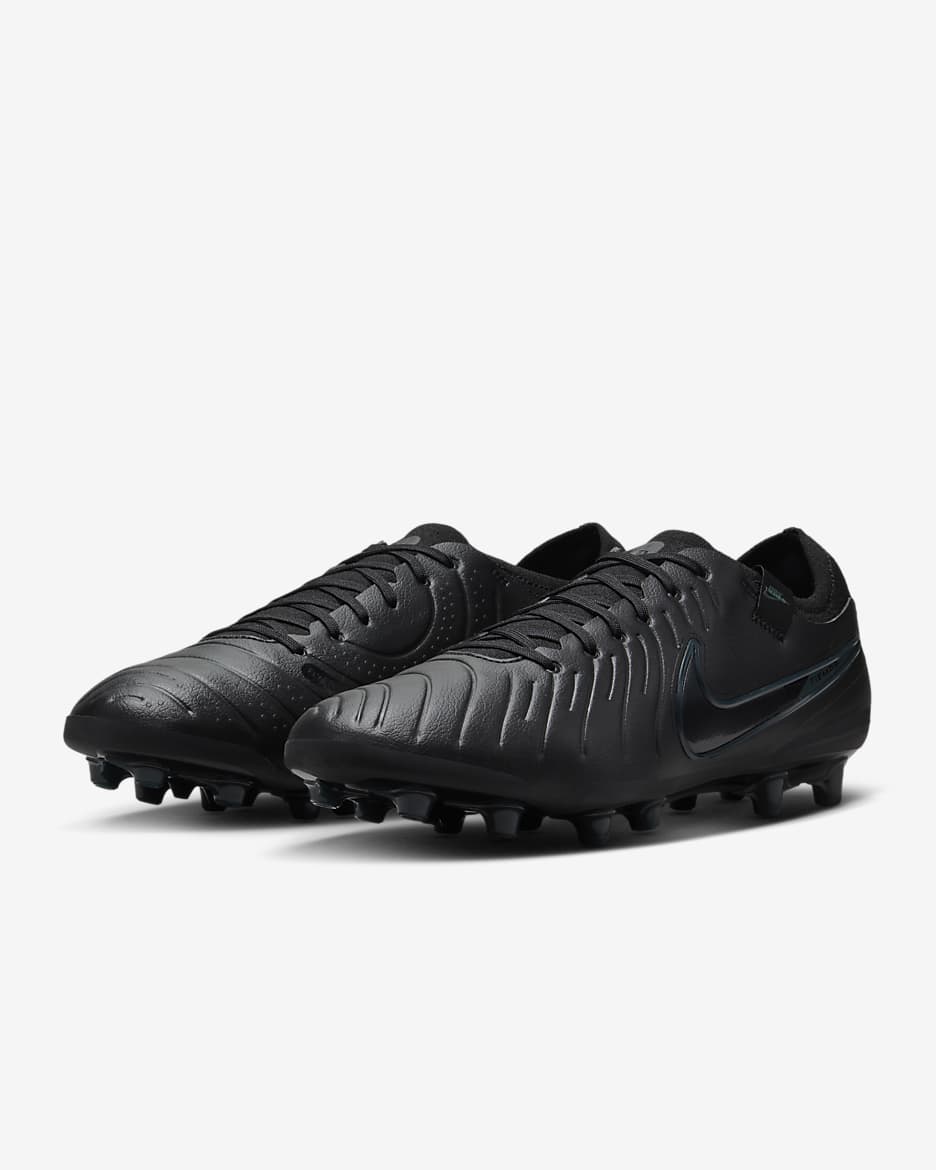 Fotbollsskor för konstgräs Nike Tiempo Legend 10 Elite - Svart/Deep Jungle/Svart