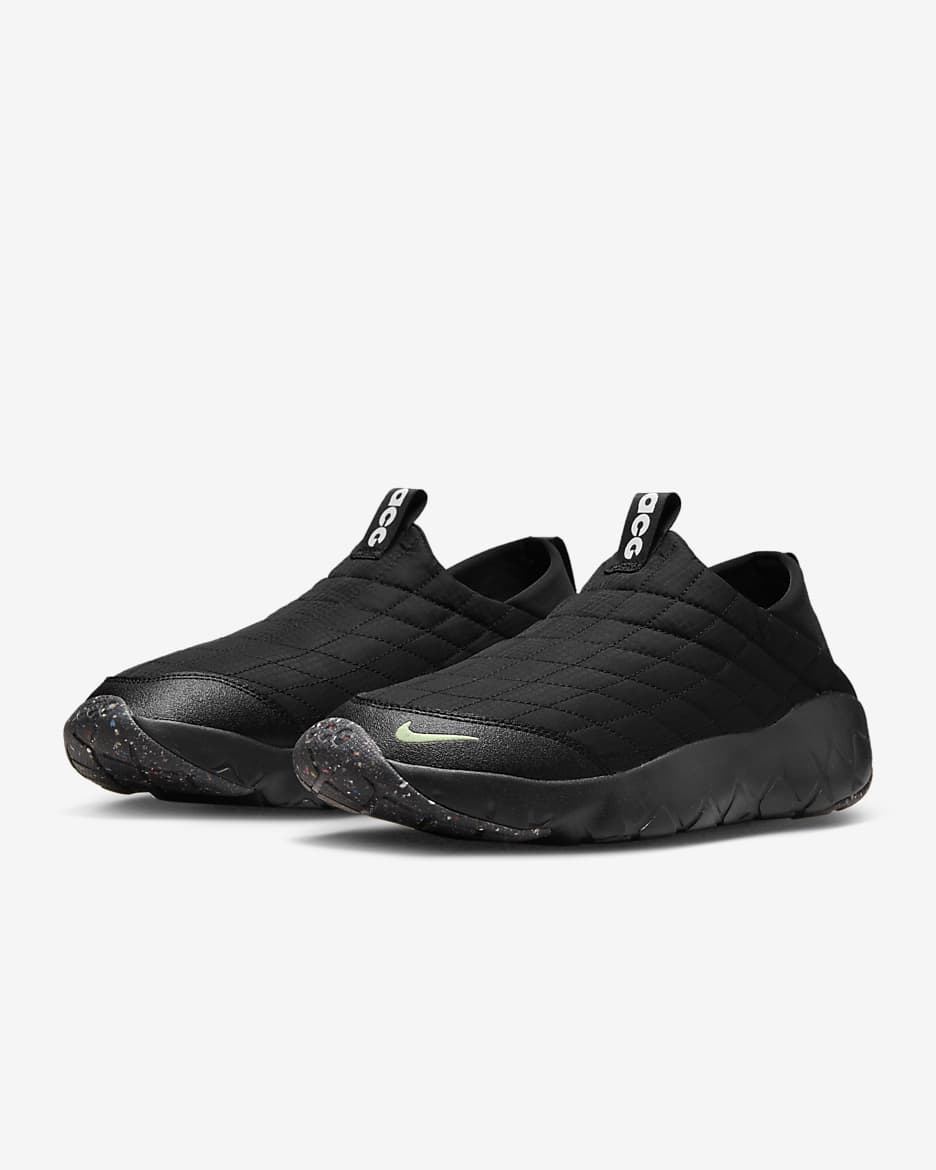 Nike ACG Moc 3.5 Men's Moc - Black/Black/Glow/Barely Volt