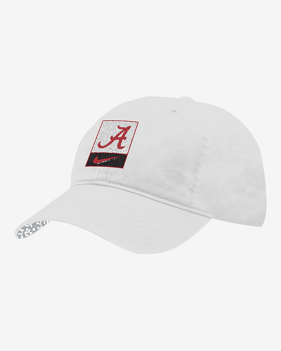 Alabama Heritage86 Nike College Cap - White