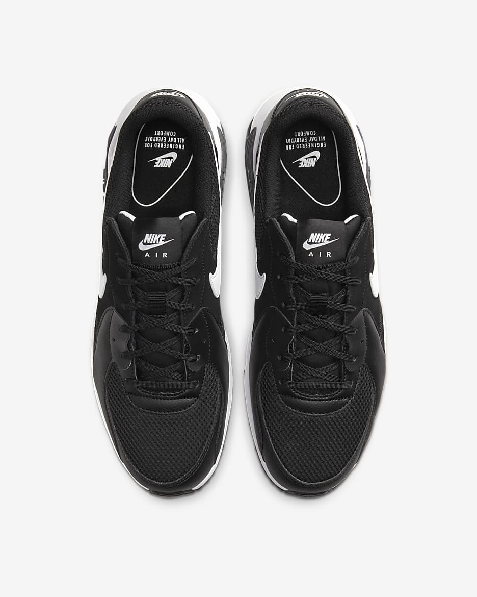 Tenis para hombre Nike Air Max Excee - Negro/Gris oscuro/Blanco