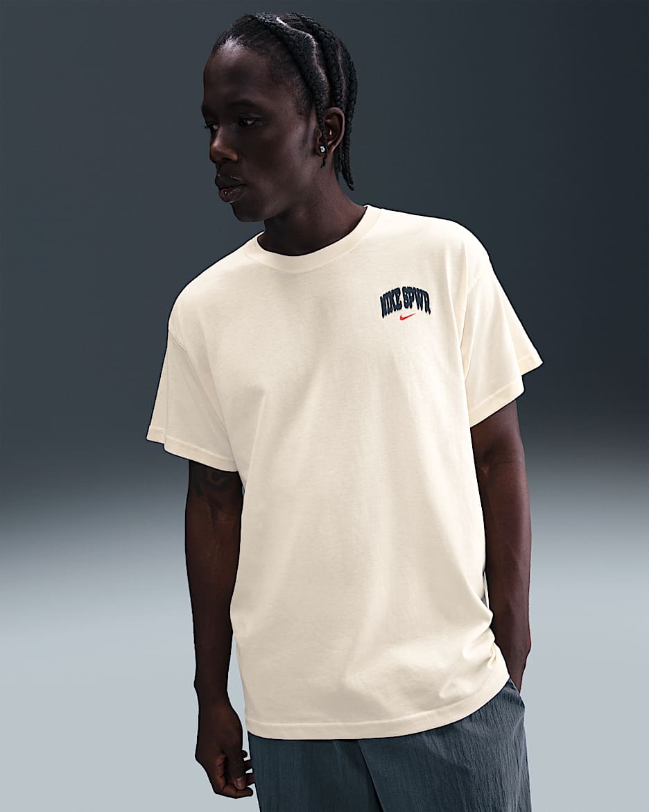 T-shirt con grafica Nike Sportswear – Uomo - Coconut Milk