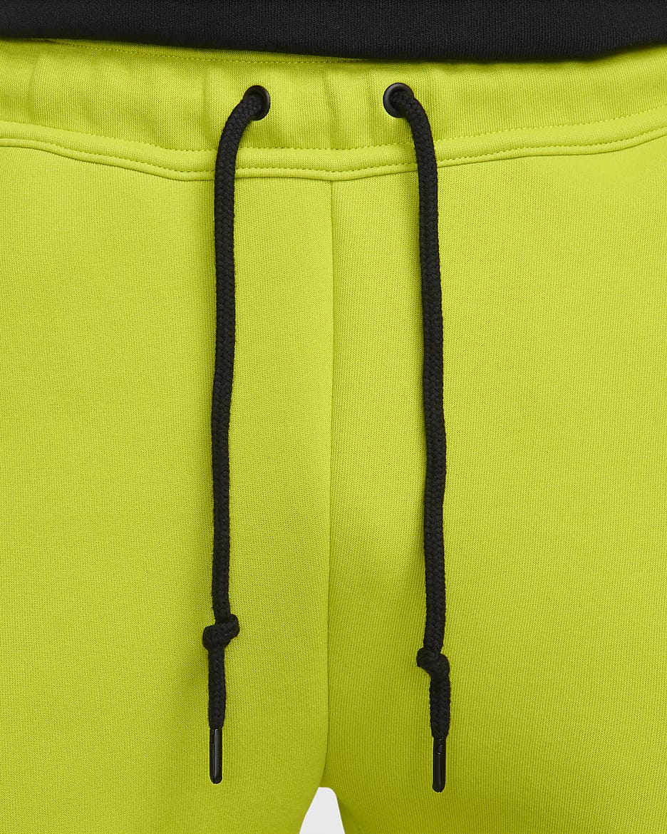 Nike Sportswear Tech Fleece Men's Joggers - Bright Cactus/Black