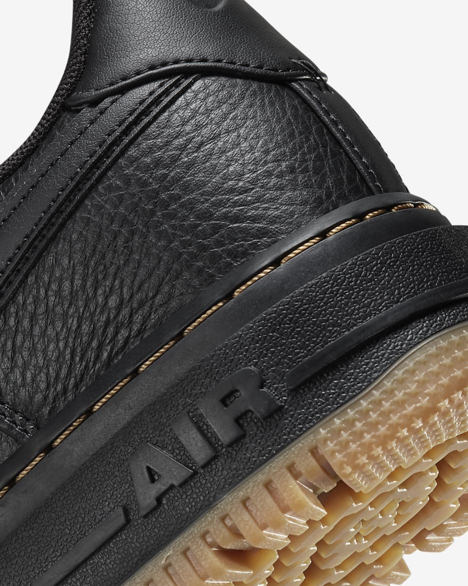 Nike Air Force 1 Luxe Men's Shoes - Black/Bucktan/Gum Yellow/Black