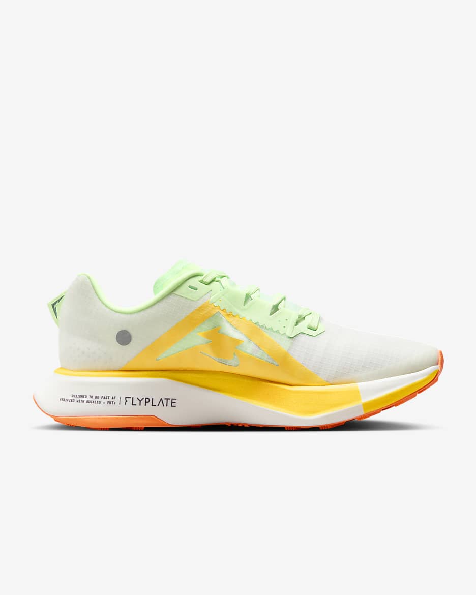 Nike Ultrafly Women's Trail-Racing Shoes - Summit White/Vapour Green/Laser Orange/Black