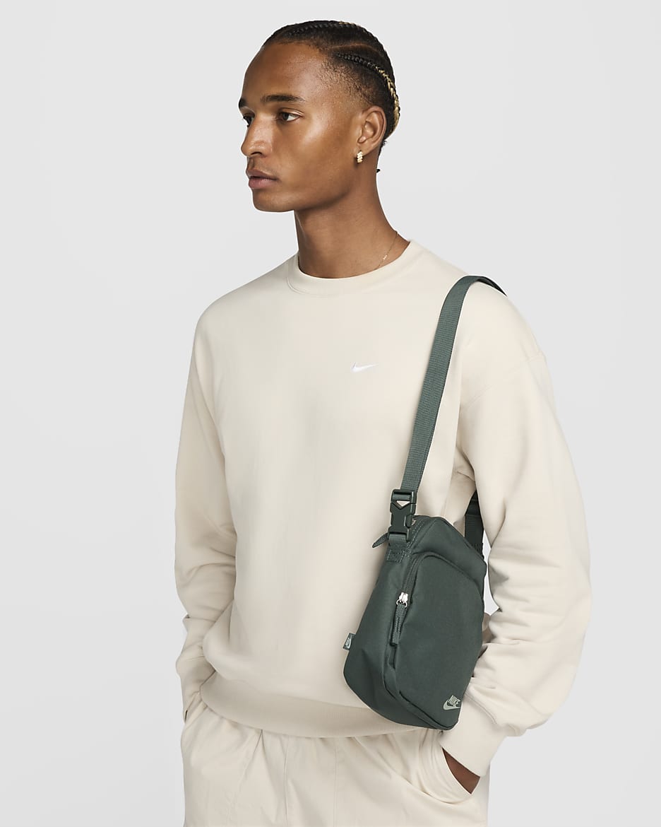Bolsa bandolera Nike Heritage (4 L) - Verde vintage/Verde vintage/Verde mica