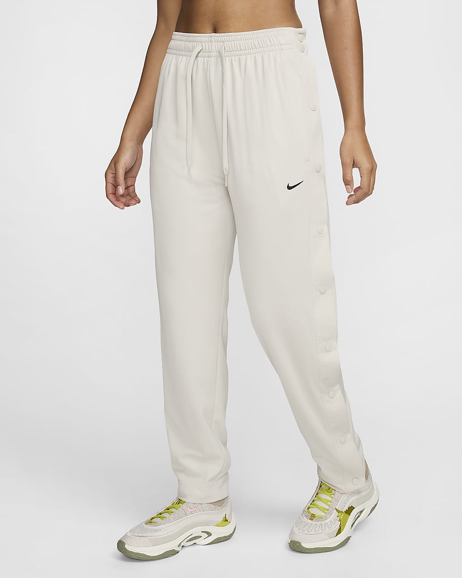 Nike Women's Dri-FIT Tear-Away Basketball Pants - Light Bone/Light Bone/Black