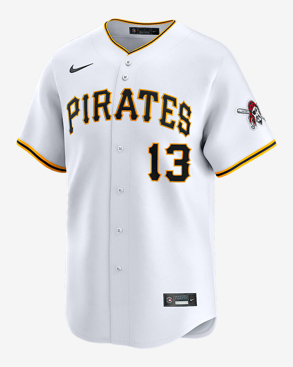 Ke'Bryan Hayes Pittsburgh Pirates Men's Nike Dri-FIT ADV MLB Limited Jersey - White