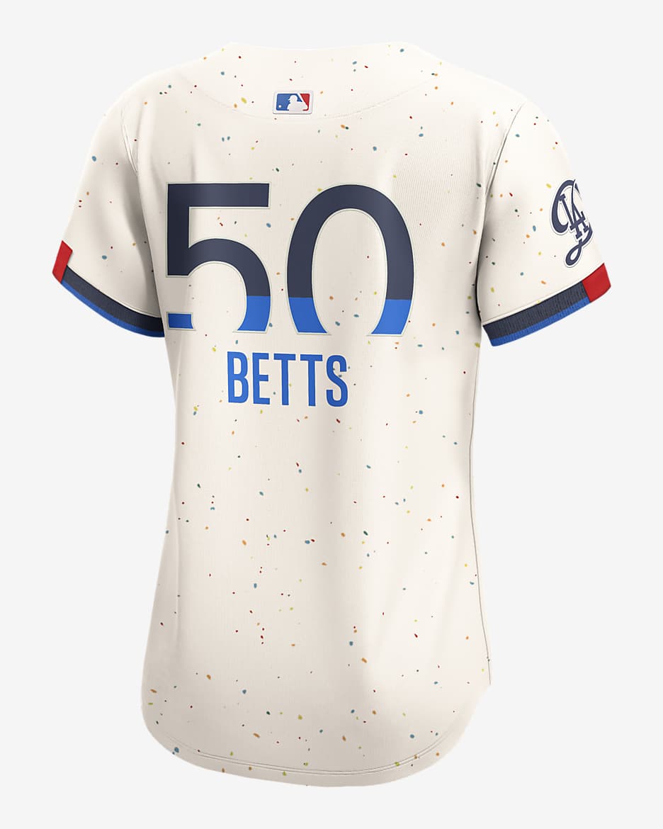Mookie Betts Los Angeles Dodgers City Connect Women's Nike DriFIT ADV