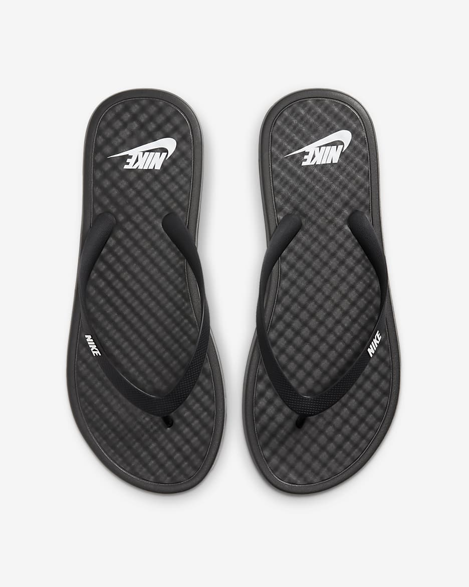 Nike On Deck Men's Slides - Black/Black/White