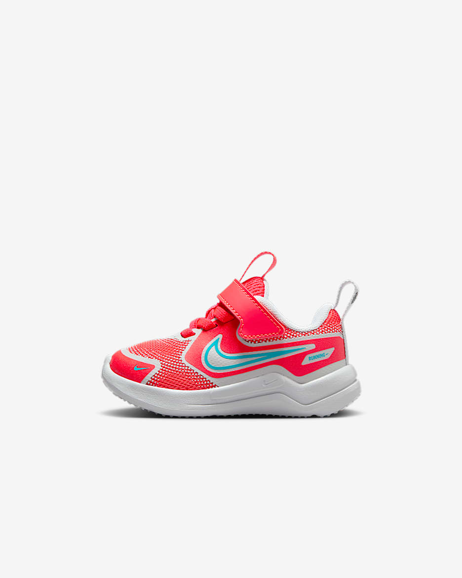 Nike Cosmic Runner Baby/Toddler Shoes - Bright Crimson/Pure Platinum/Black/Dusty Cactus