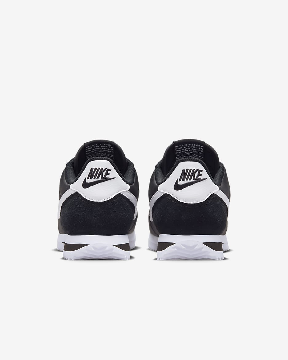 Nike Cortez Textile Zapatillas - Negro/Blanco