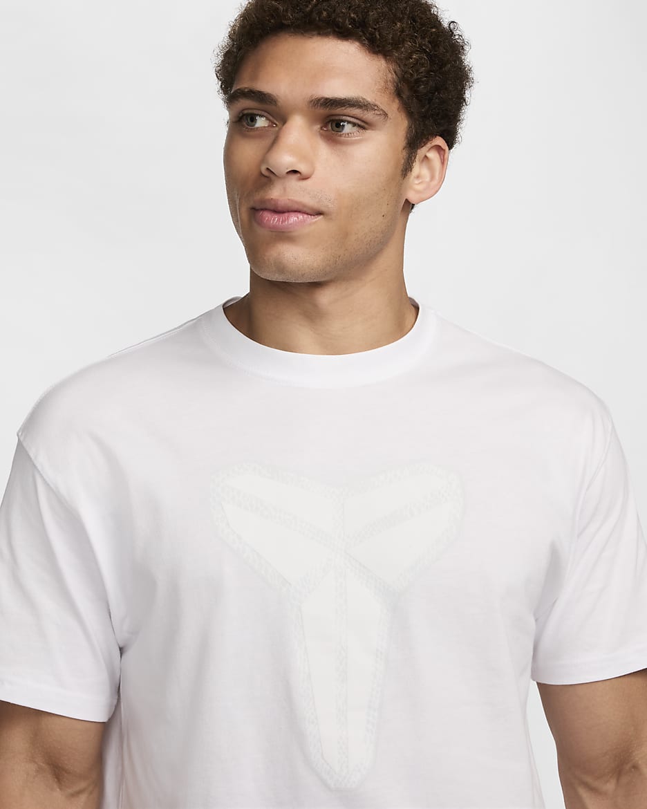 T-shirt de basket Max90 KB pour homme - Blanc