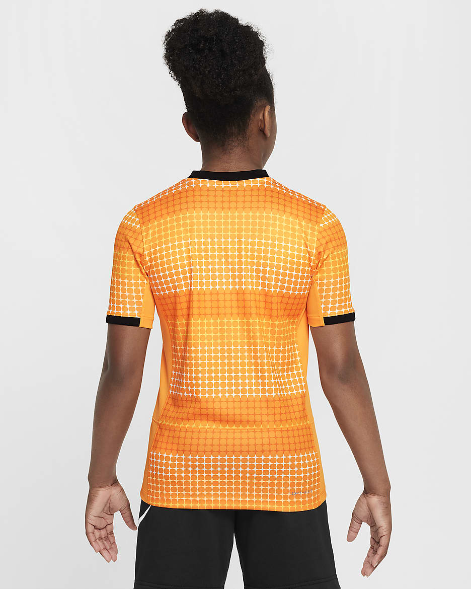 Houston Dash 2024 Stadium Primary Big Kids' Nike Dri-FIT NWSL Replica Jersey - Vivid Orange