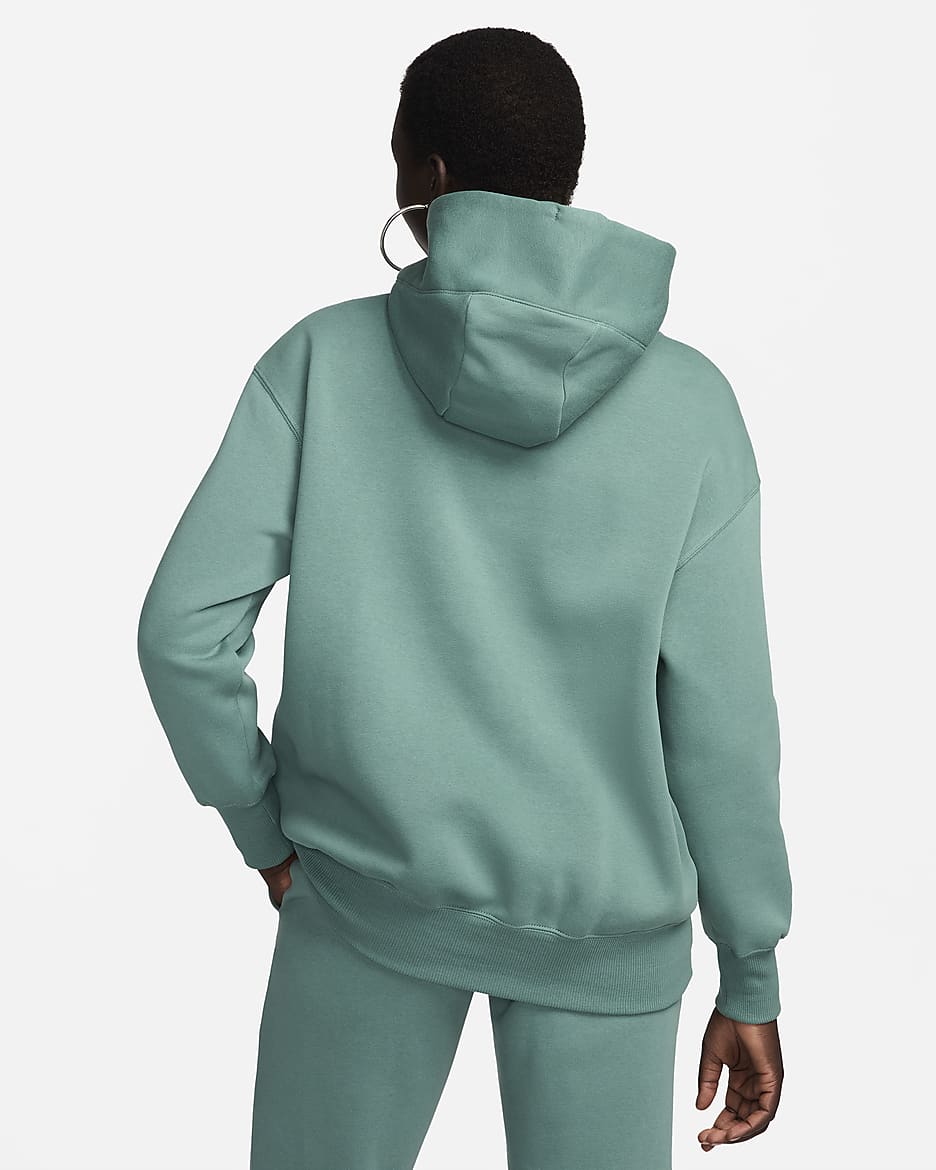 Nike Sportswear Phoenix Fleece Women's Oversized Pullover Hoodie - Bicoastal/Black