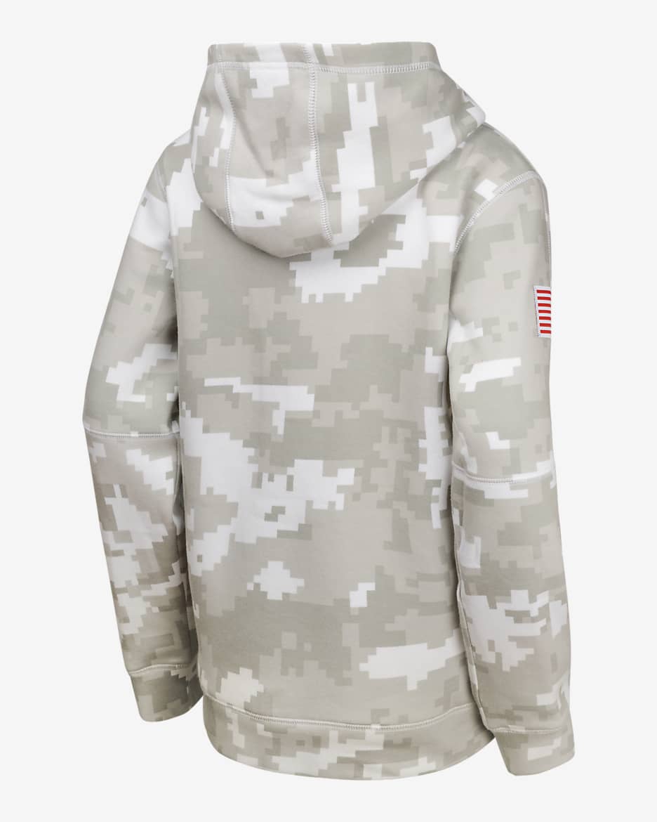 Philadelphia Eagles Salute to Service Primary Edge Club Big Kids' Nike