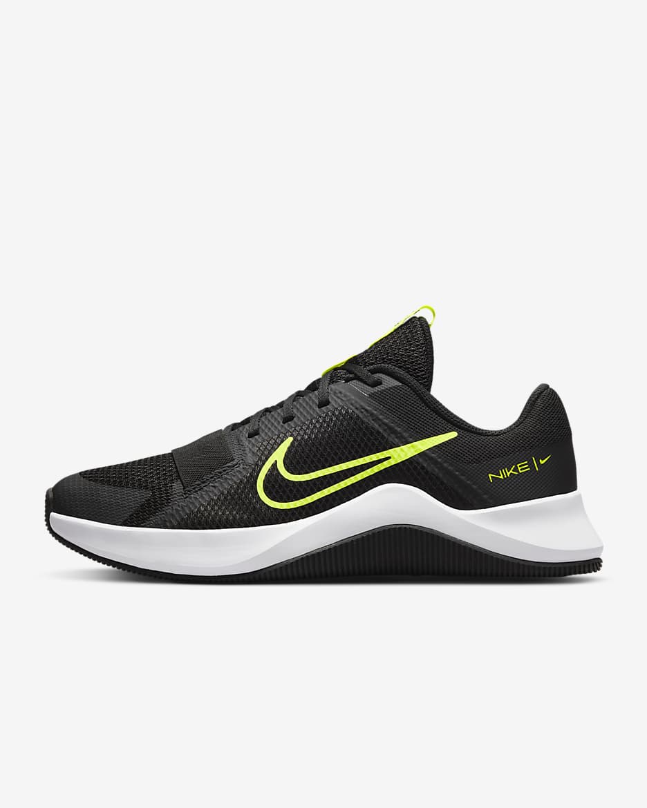Tenis de entrenamiento para hombre Nike MC Trainer 2 - Negro/Negro/Volt