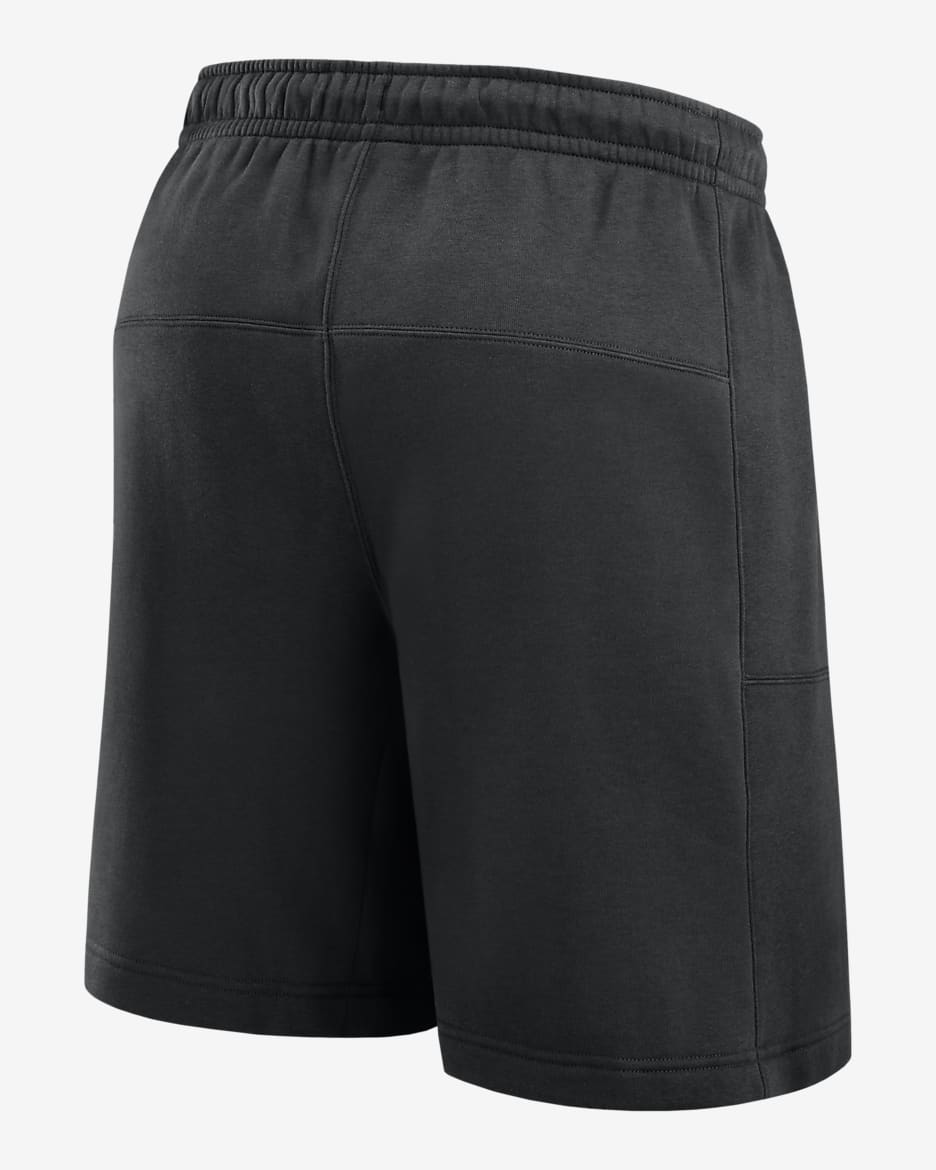 Los Angeles Dodgers Arched Kicker Men's Nike MLB Shorts - Black