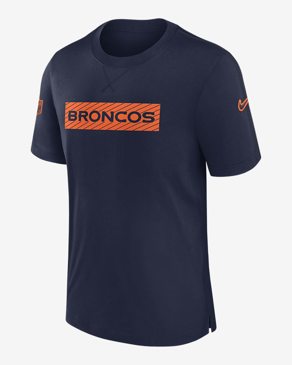 Denver Broncos Sideline Player Men's Nike Dri-FIT NFL T-Shirt - Navy