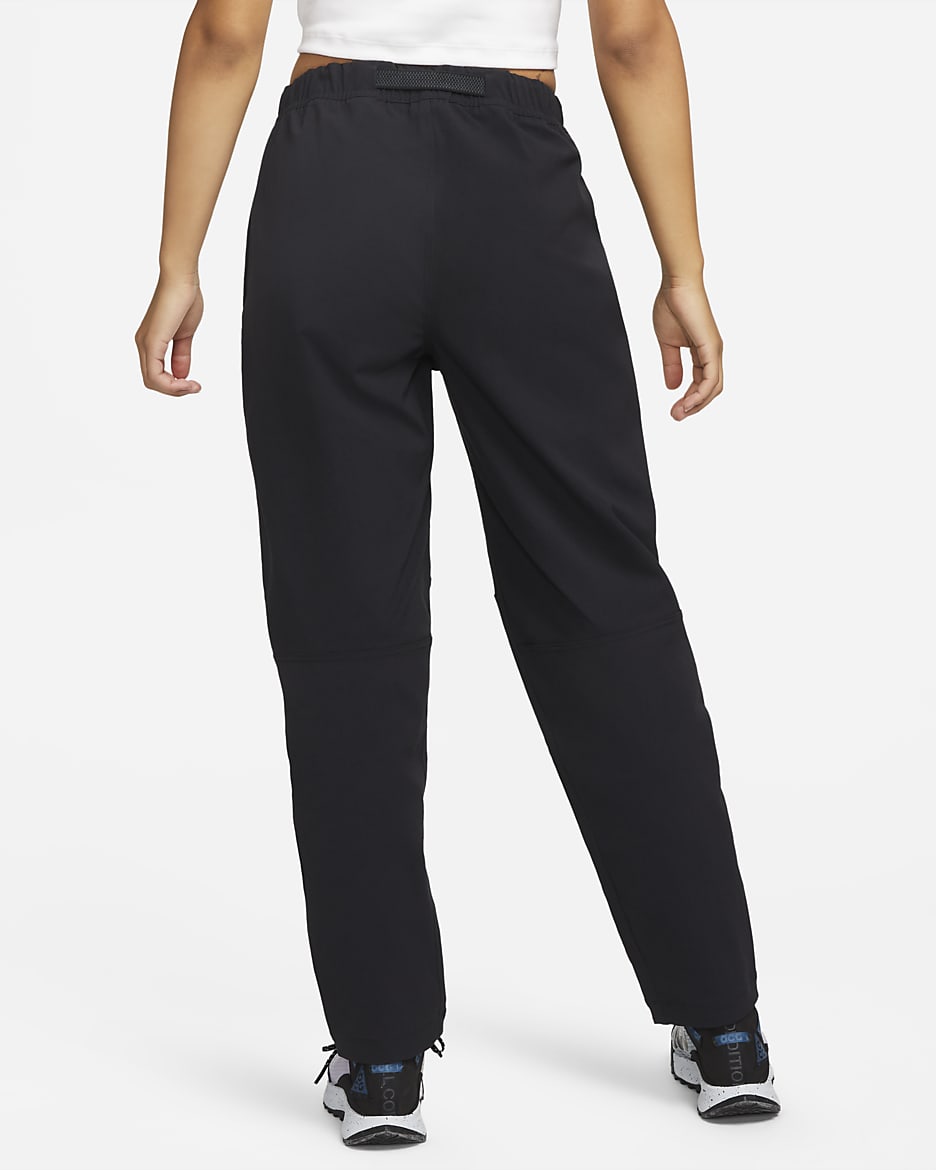 Nike ACG Pantalons de cintura mitjana de senderisme - Dona - Negre/Summit White