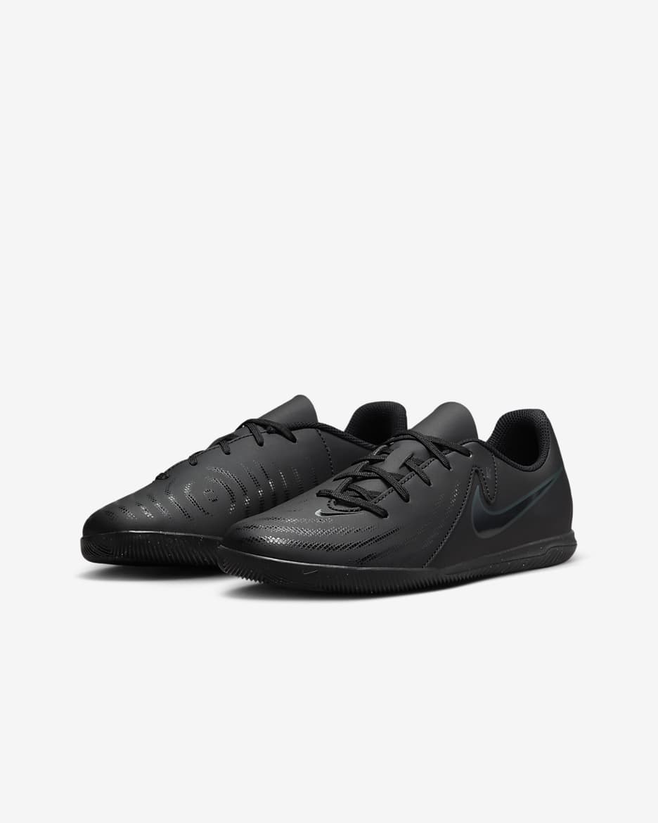 Chaussure de foot IC Nike Jr. Phantom GX 2 Club pour enfant/ado - Noir/Deep Jungle/Noir