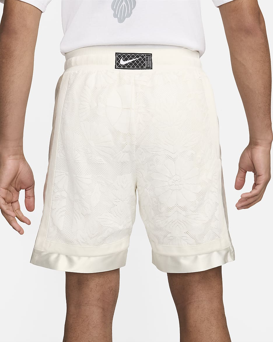 Short de basket 20 cm Nike DNA Dri-FIT pour homme - Sail/Sail