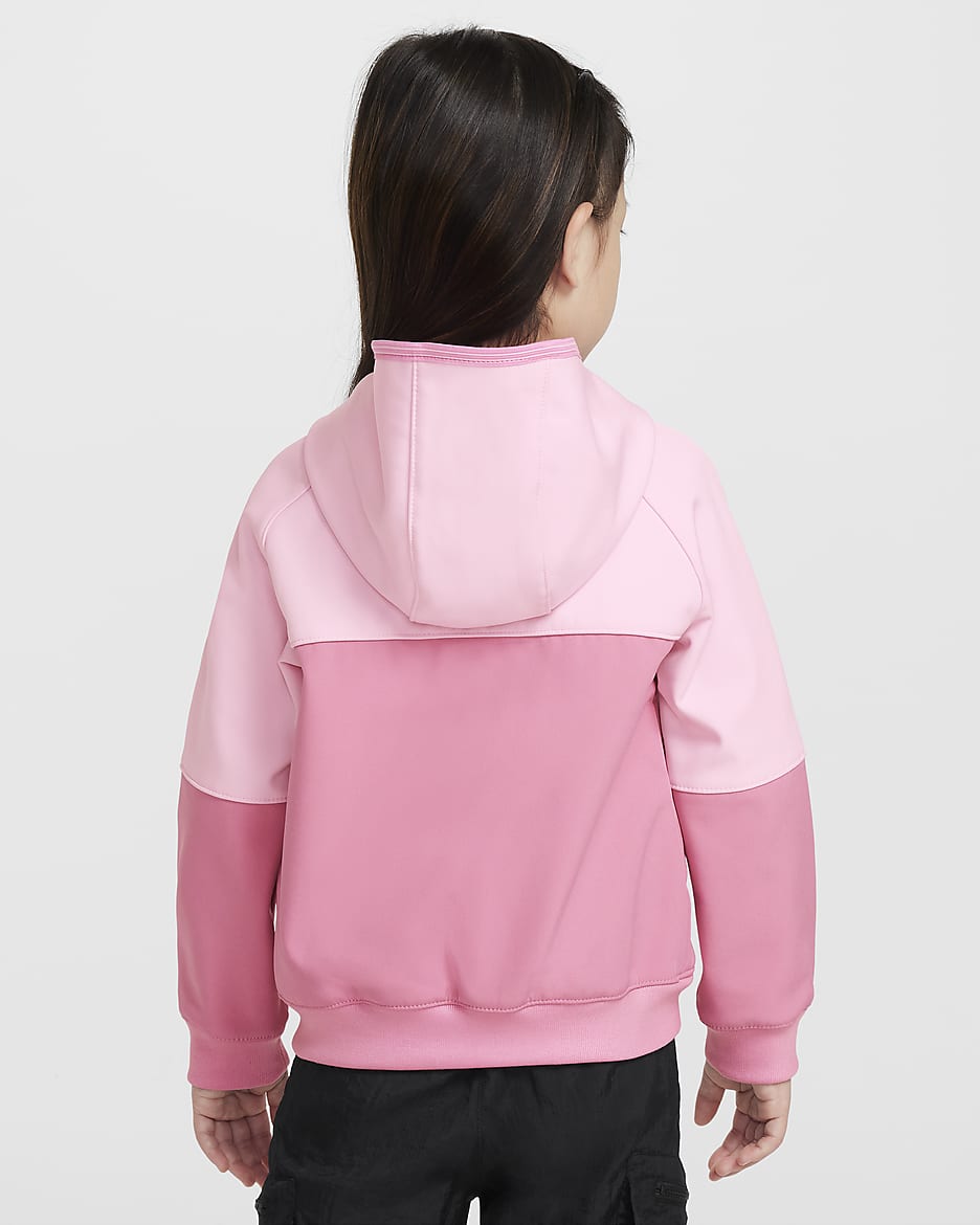 Chamarra ligera Futura infantil Nike - Espuma rosa