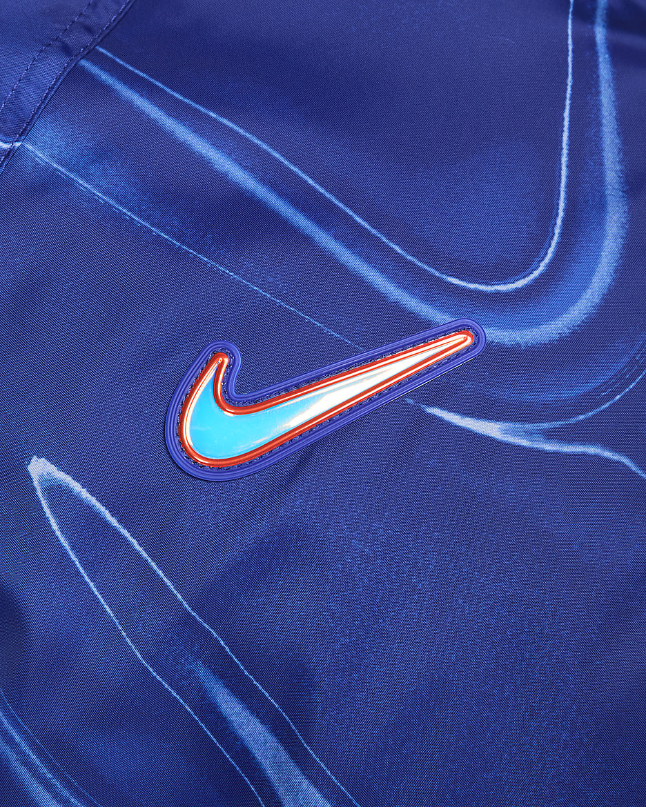 Chelsea FC Windrunner Nike Football anorakk til herre - Rush Blue/Hvit