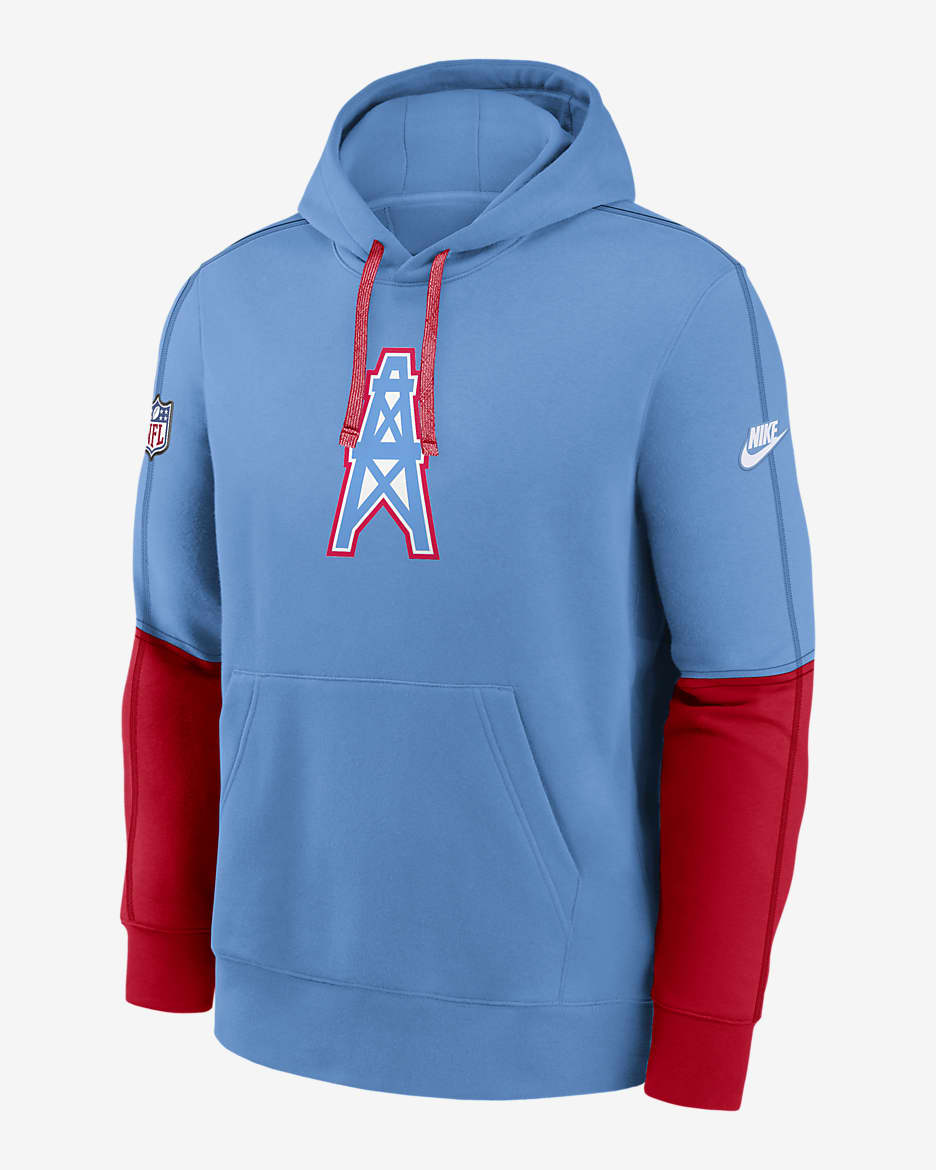 Tennessee Titans Logo Team Issue Club Men's Nike NFL Pullover Hoodie. Nike .com