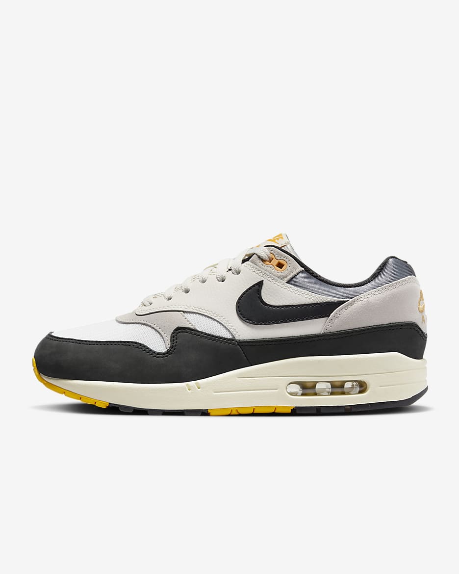Nike Air Max 1 Shoes - Sail/Light Bone/University Gold/Black