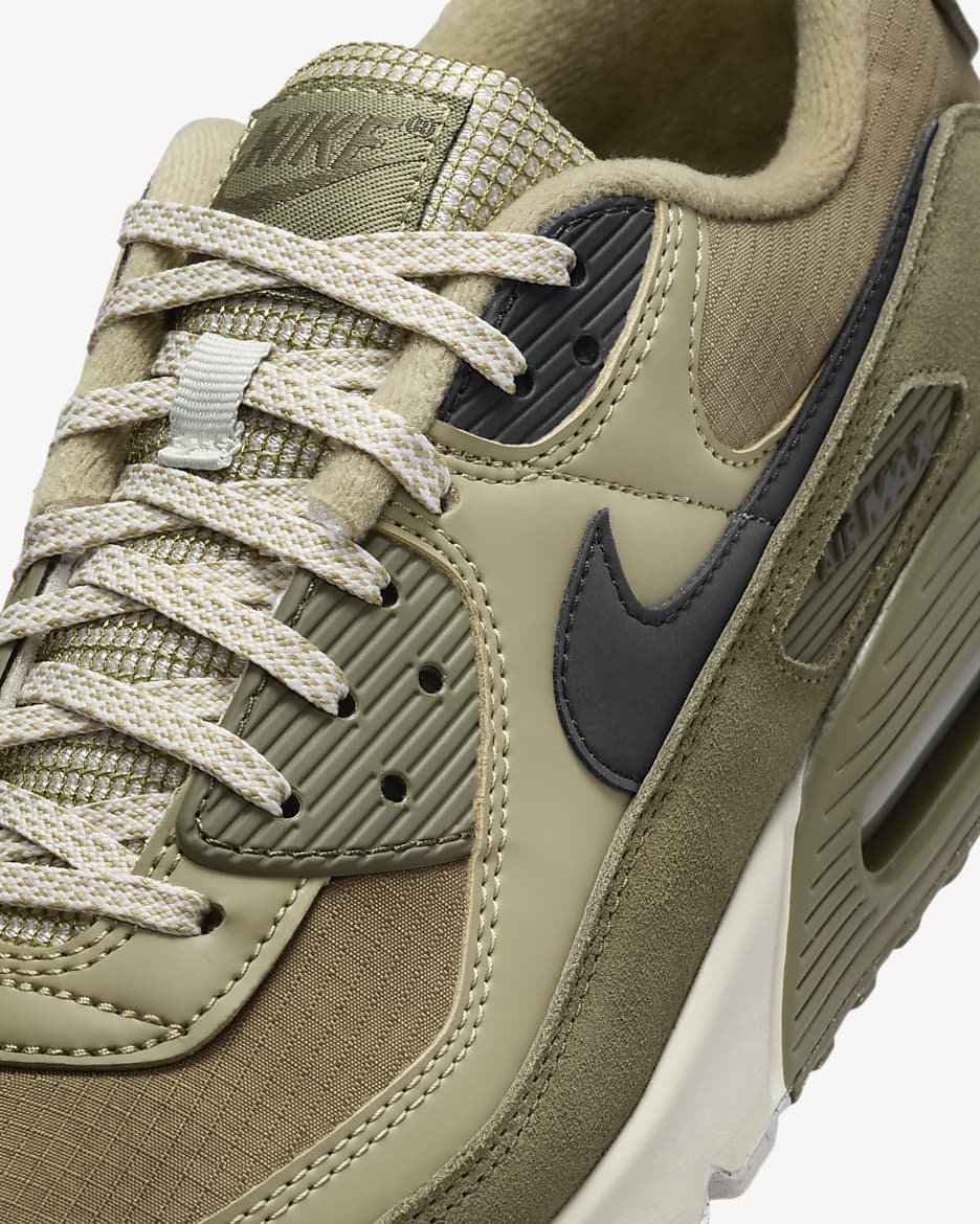 Chaussure Nike Air Max 90 pour homme - Neutral Olive/Medium Olive/Light Bone/Noir