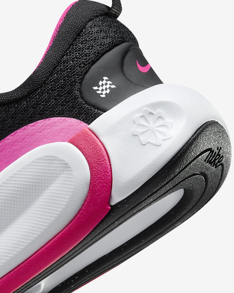 Tenis para niños de preescolar Nike Infinity Flow - Negro/Fucsia láser/Blanco