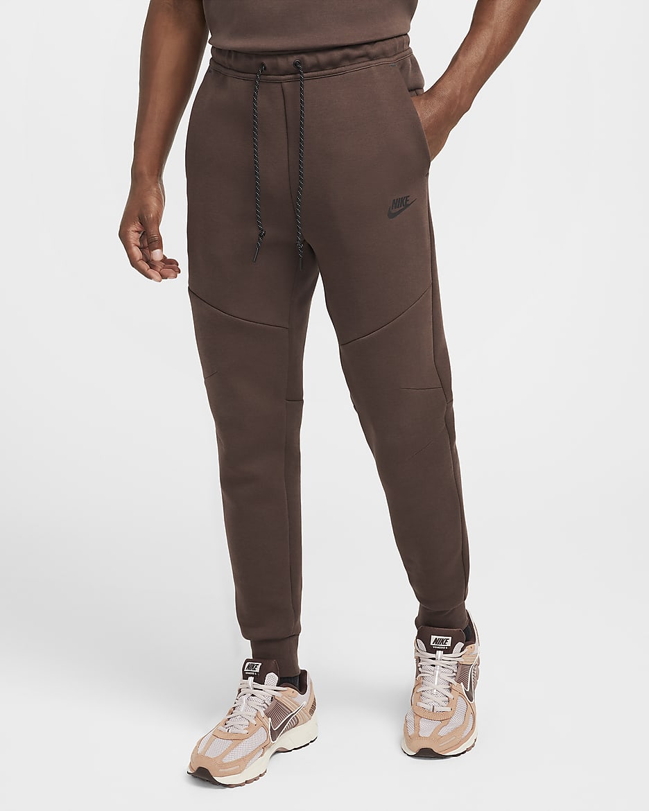 Nike Tech Men's Fleece Joggers - Baroque Brown/Black