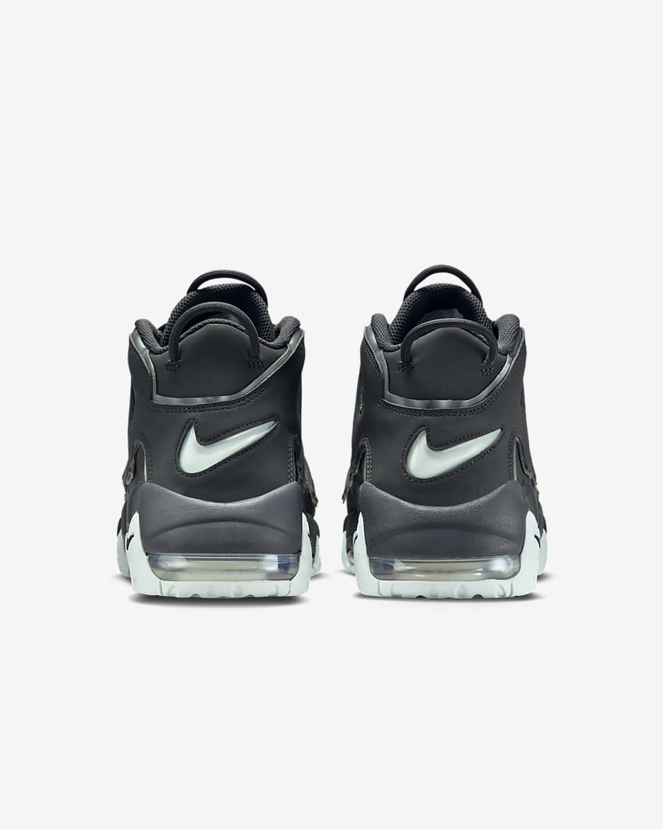 Nike Air More Uptempo '96 男鞋 - Dark Smoke Grey/Light Smoke Grey/Barely Green/Dark Smoke Grey