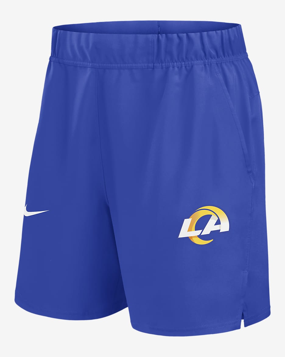Los Angeles Rams Blitz Victory Men’s Nike Dri-FIT NFL Shorts - Royal