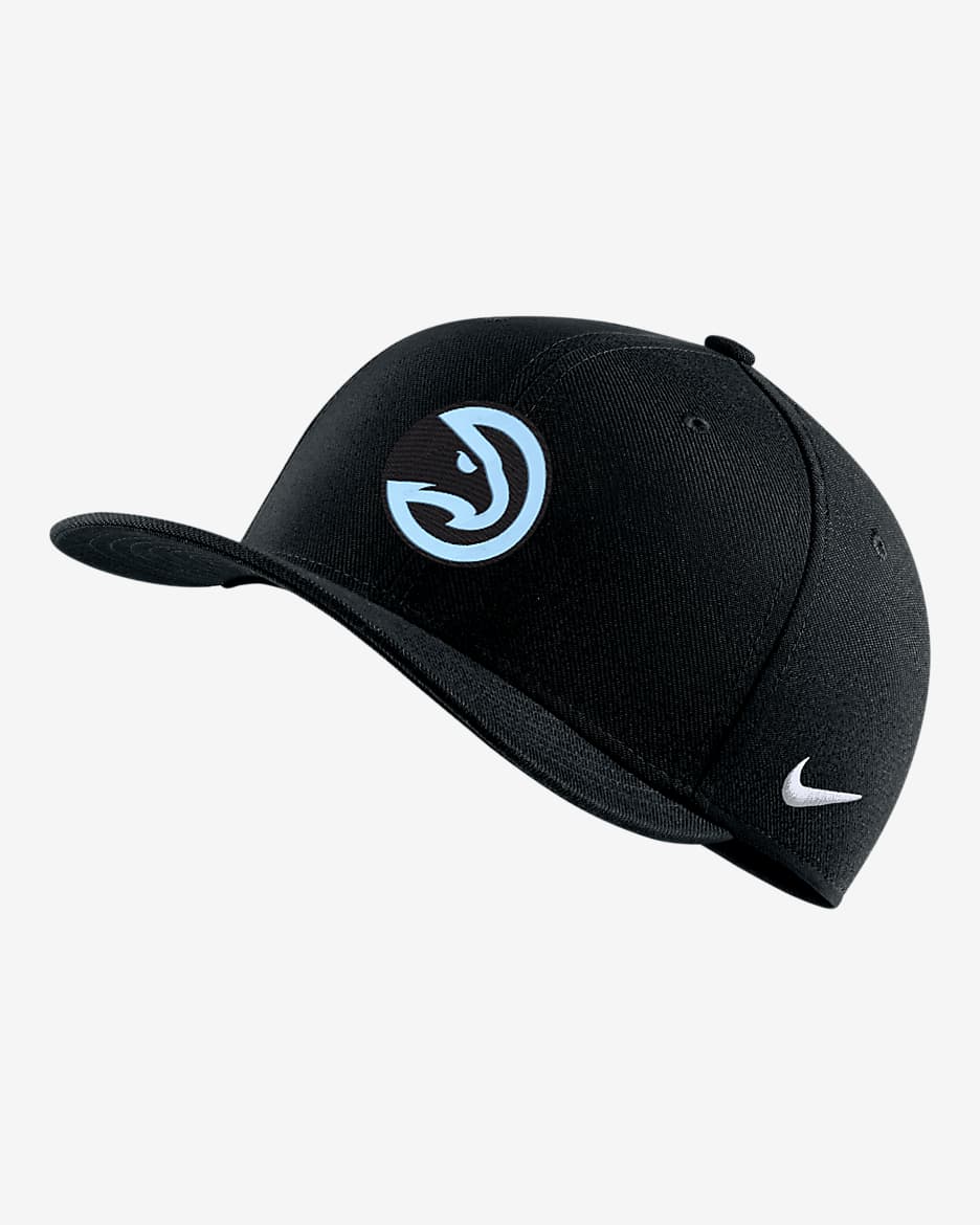 Atlanta Hawks City Edition Nike NBA Swoosh Flex Cap - Black