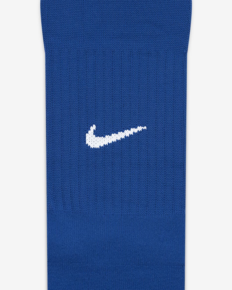 Calcetines de Béisbol/Softbol hasta la rodilla para niños (2 pares) Nike Swoosh Nike - Royal juego/Blanco