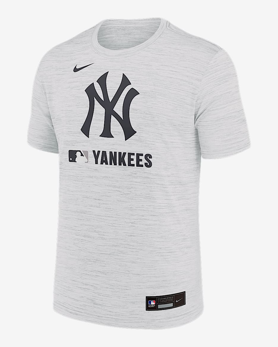 New York Yankees Authentic Collection Velocity Men's Nike Dri-FIT MLB T-Shirt - White