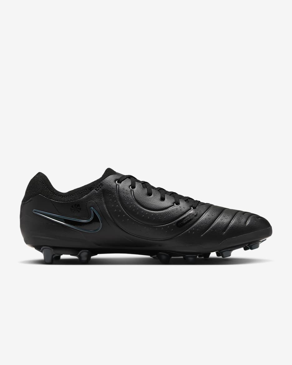 Fotbollssko för konstgräs Nike Tiempo Legend 10 Pro med lågt skaft - Svart/Deep Jungle/Svart