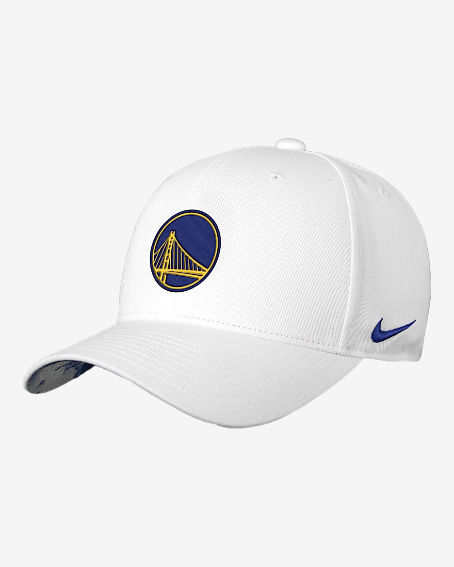 Golden State Warriors Rise Nike NBA Adjustable Cap - White