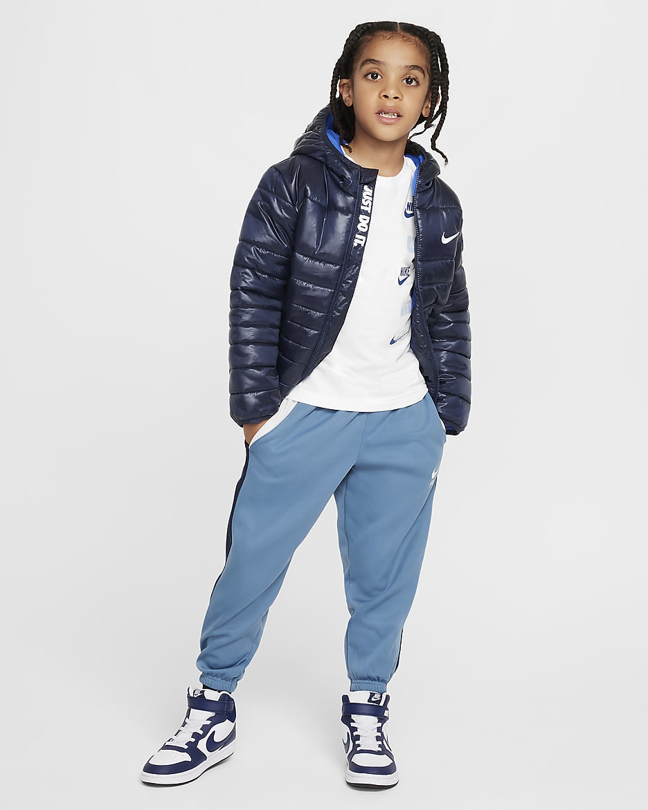 Nike Little Kids' Filled Quilted Jacket - Midnight Navy