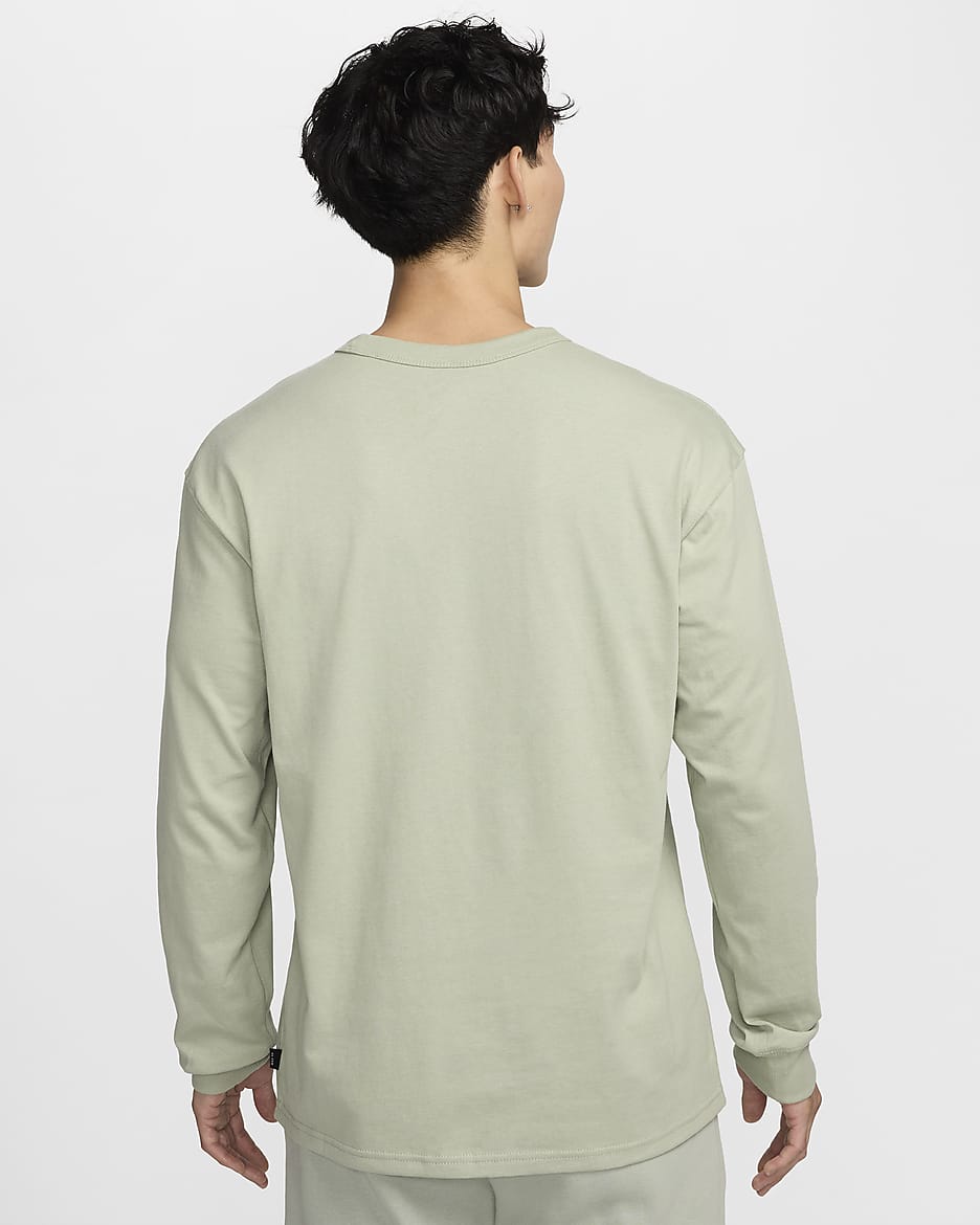 Nike Sportswear Premium Essentials Men's Long-Sleeve T-Shirt - Jade Horizon