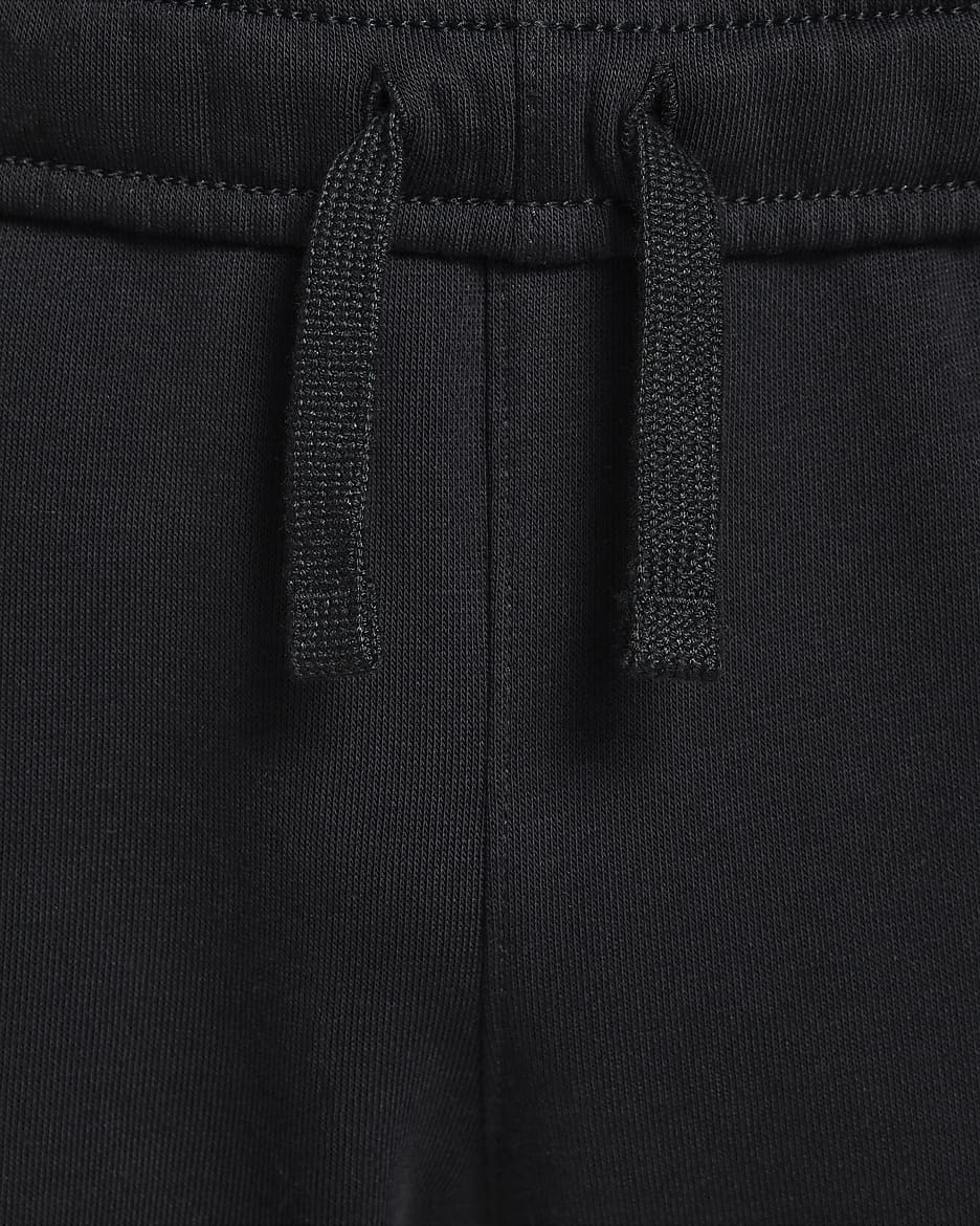 Pantaloni cargo in fleece Nike Air – Ragazzo/a - Nero/Bianco